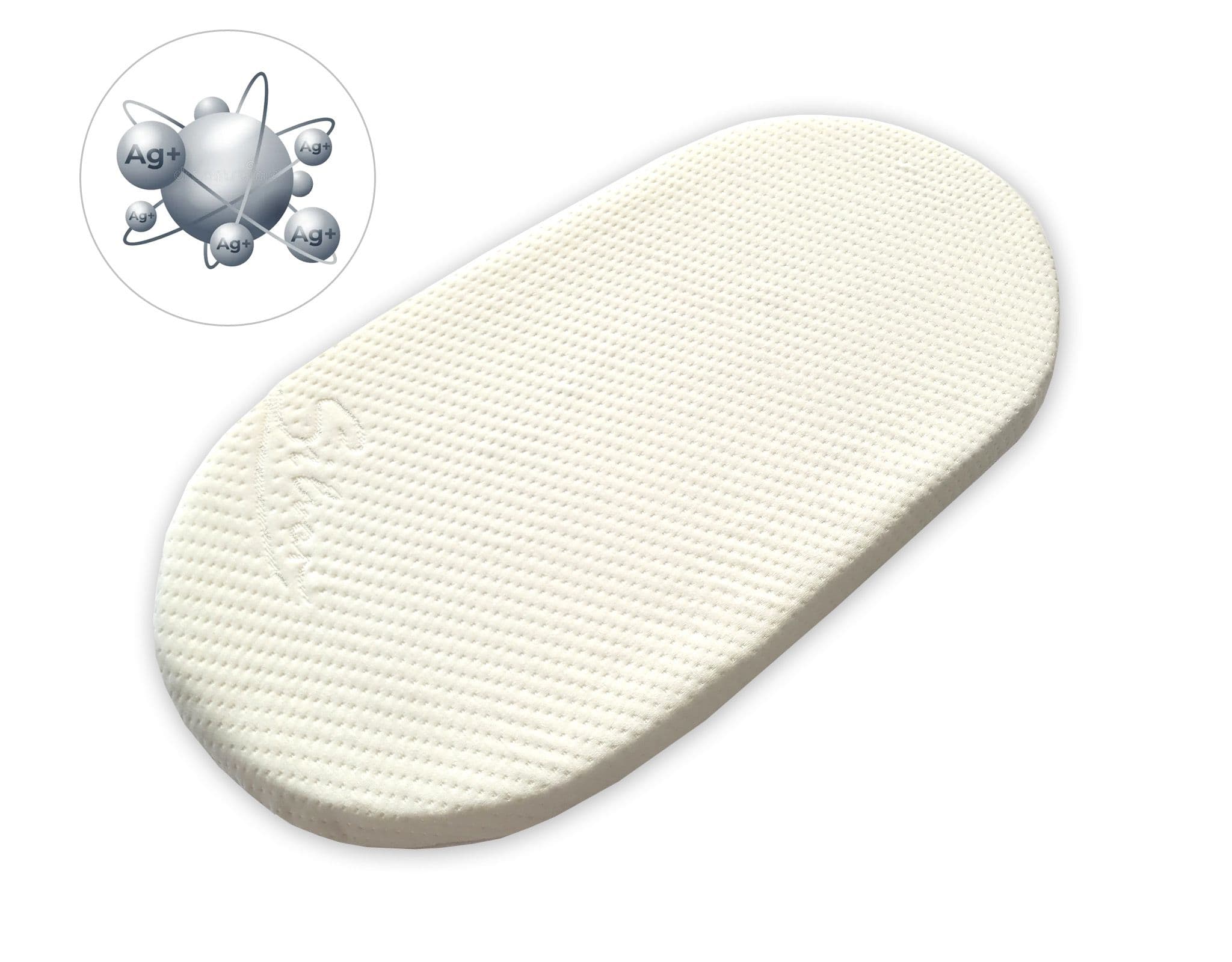 Kosz Mojżesza BOHO bawełniany Handmade z materacykiem - laurel